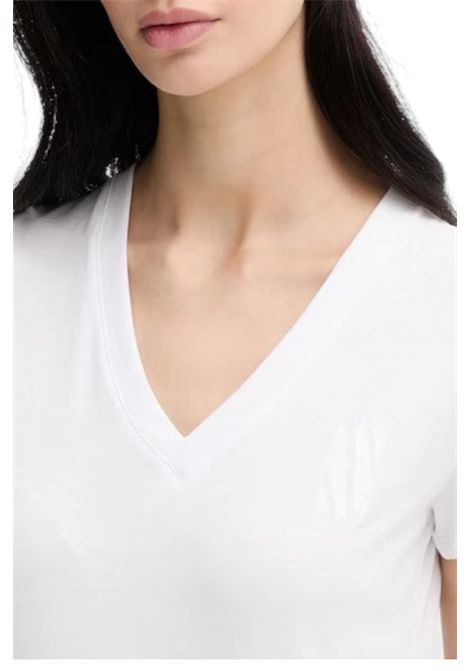 Armani Exchange T-shirt with Tone-on-Tone Logo ARMANI EXCHANGE | T-shirt | XW000553 AF12064U0002